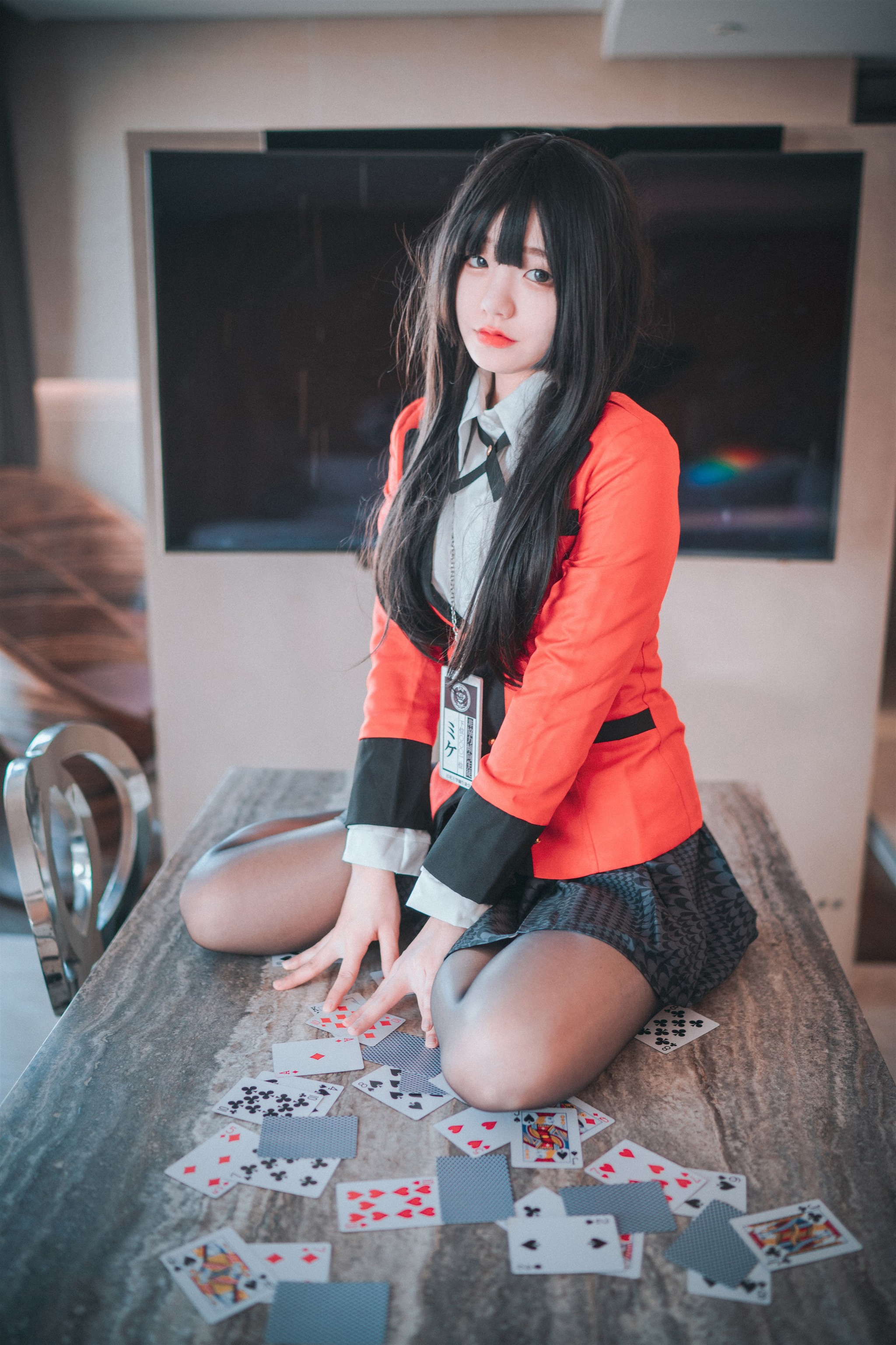 图片[1]-Jenny – NO.037 (정제니) DJAWA-Gambling with Yumeko[29P]-XikXak